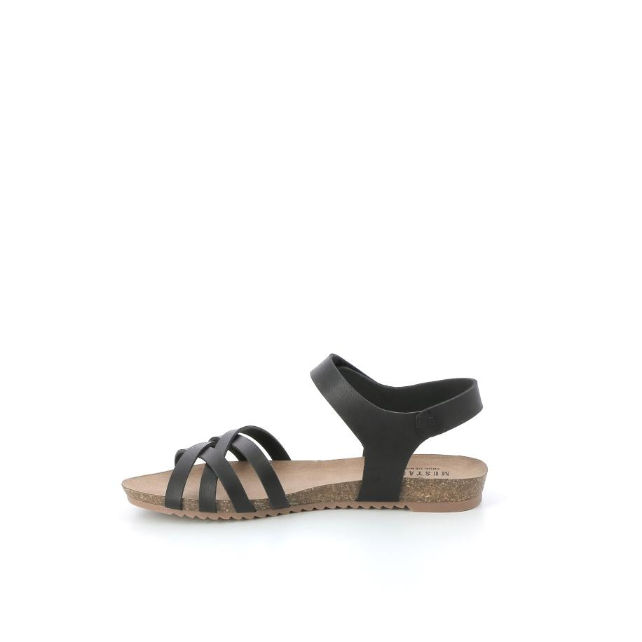 Mustang discount sandalen zwart